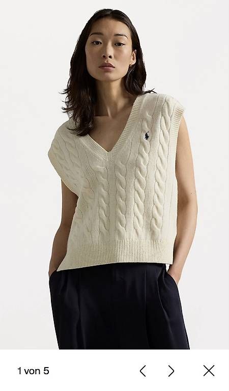 Maglioni & Felpe: Ralph Lauren Ärmelloser Strickpullover (M) – Usato da Zürich venduto da emily269