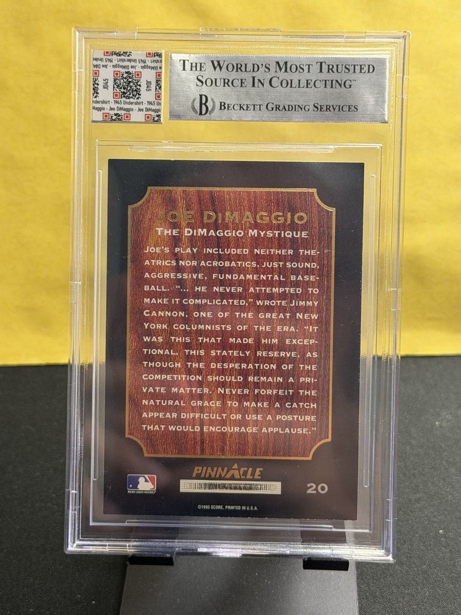 Carte collezionabili: JF - Joe DiMaggio - Authentic Handwriting- Game worn Swatch – Nuovo (secondo la descrizione) da Brittnau venduto da TCGBratans 1