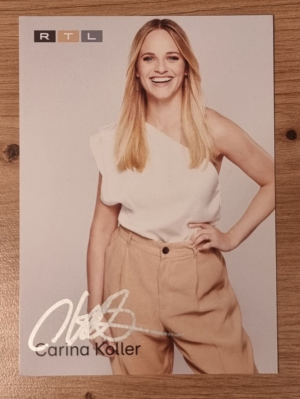 Autogramme: Carina Koller Originalautogramm "Unter uns" – Gebraucht aus Winterthur von Christinakim