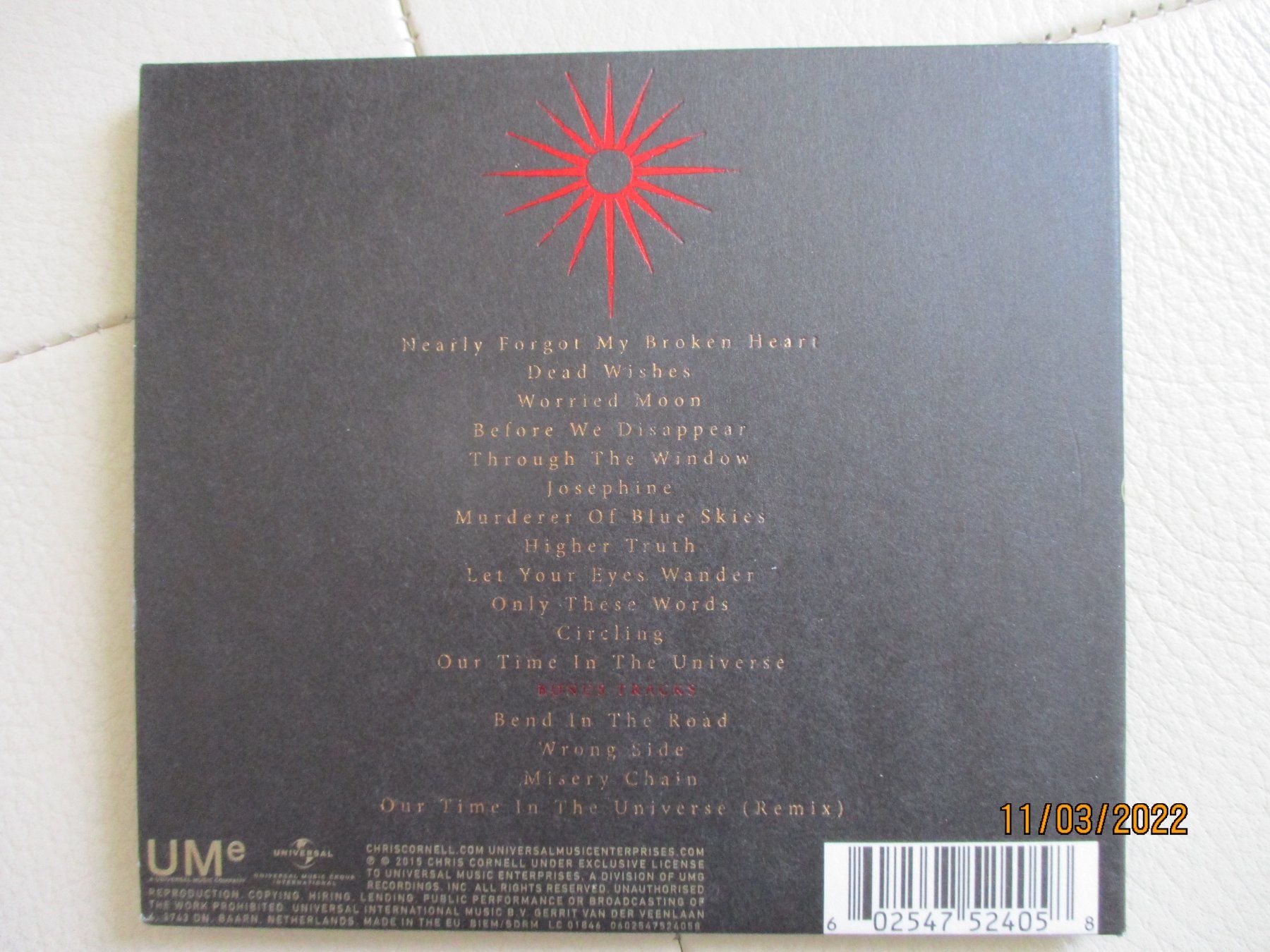 CD: Chris Cornell -- Higher Truth – Usato da Liestal venduto da Disc-Point 1