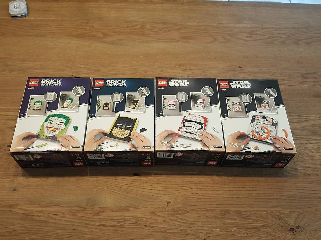 Lego Baukästen: LEGO BRICK SKETCHES 4 Stück. – Neu und originalverpackt aus Dussnang von Nerd83 1