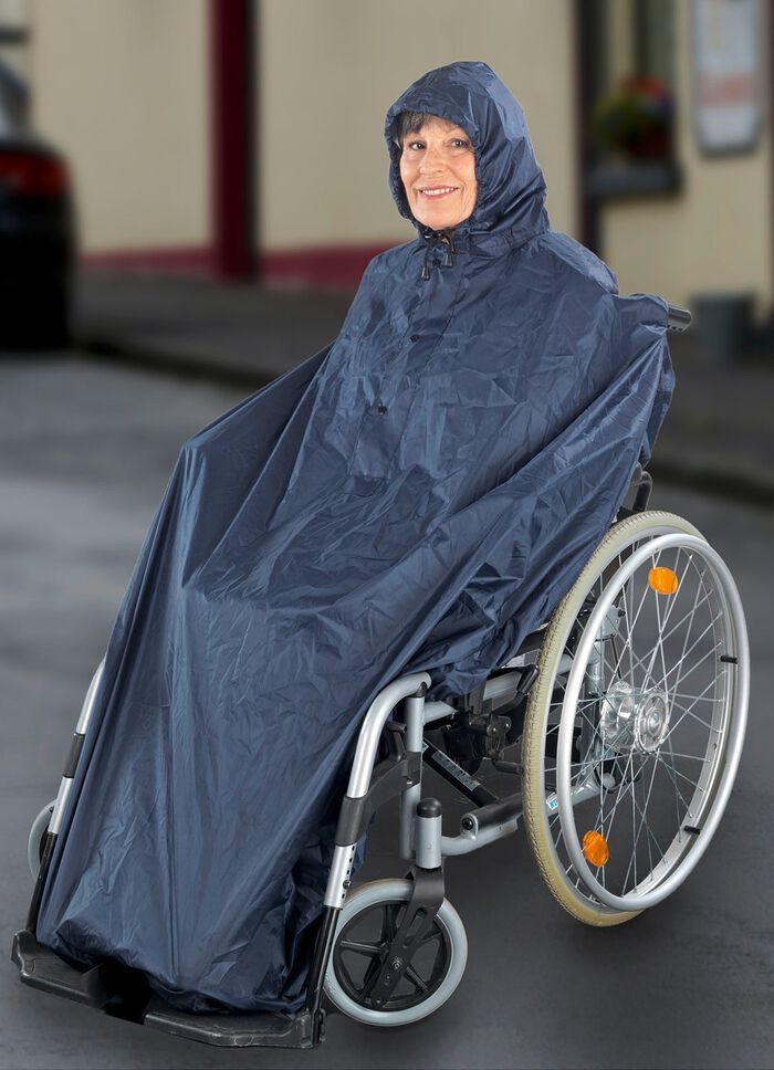 Rollstühle: Rollstuhl Regenponcho mit Hülle – Gebraucht aus Unterkulm von mahu87
