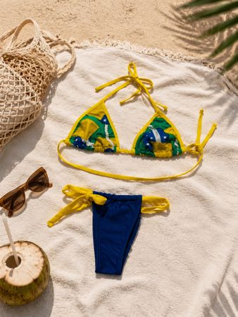 Bikini Brésilien 🇧🇷 Taille S - Ensemble de plage été🌴☀️