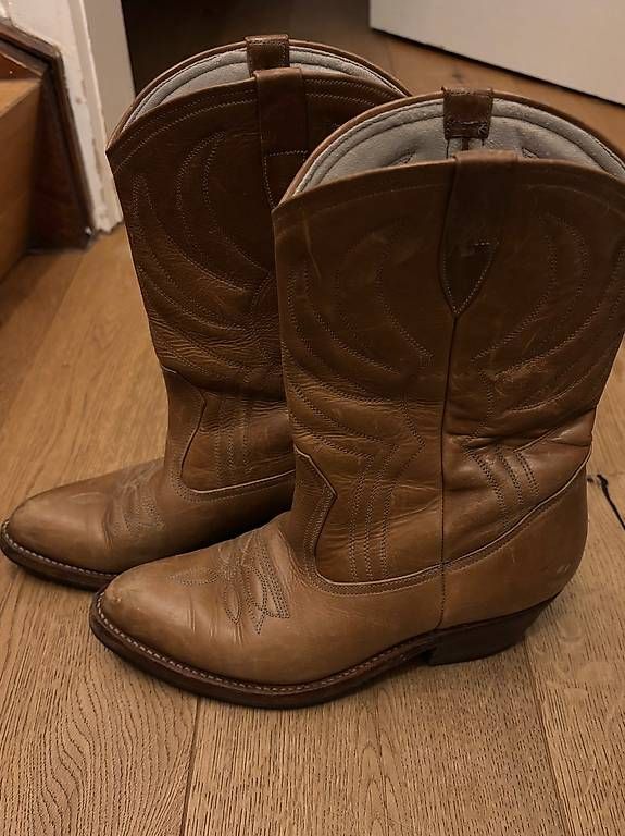 Damenschuhe: Cowboystiefel Leder Handmade 39 – Gebraucht aus Klingnau von Mowi0309