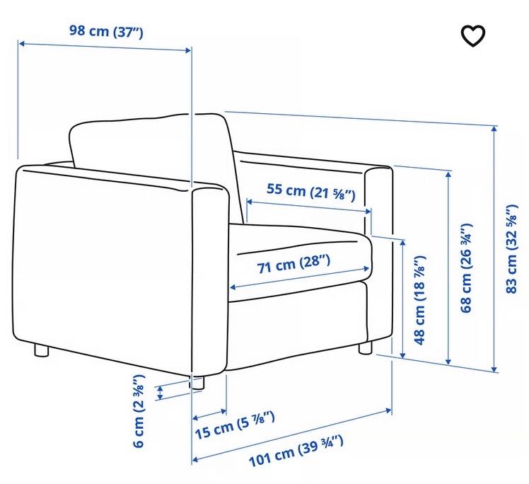 Ikea Fauteuils: Vimle Sessel von Ikea – D'occasion à Bern par izzzii 5