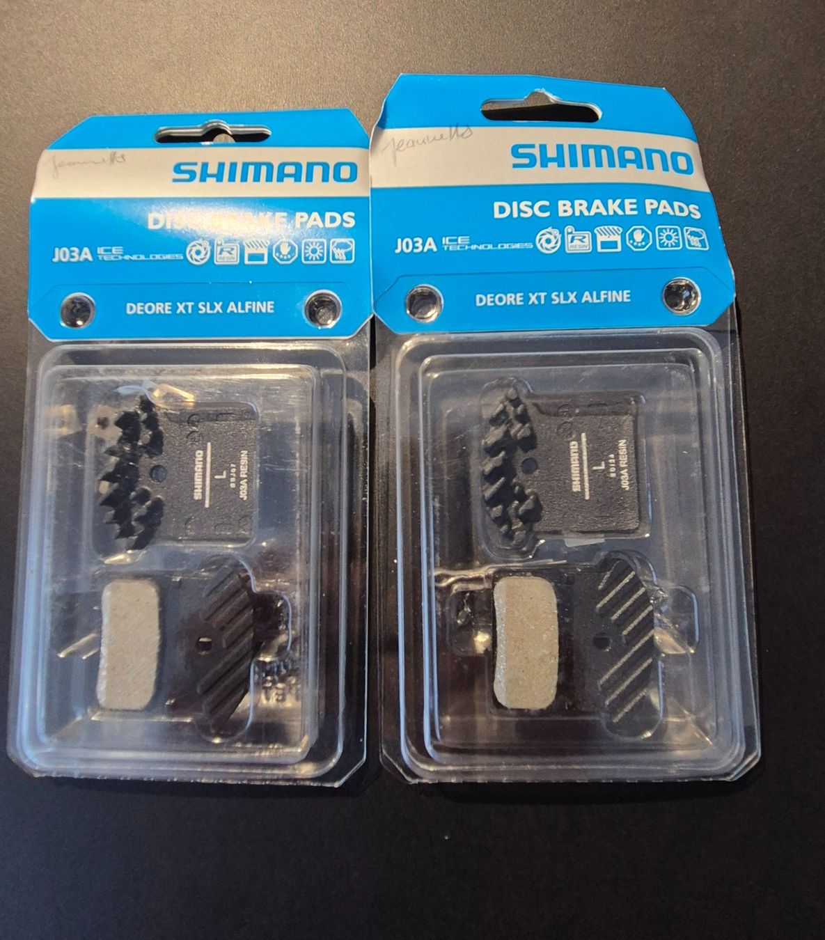 Shimano Pezzi di ricambio: Shimano Disc Break Pads J03A – Nuovo e nell'imballaggio originale da Corgémont venduto da Hellenis