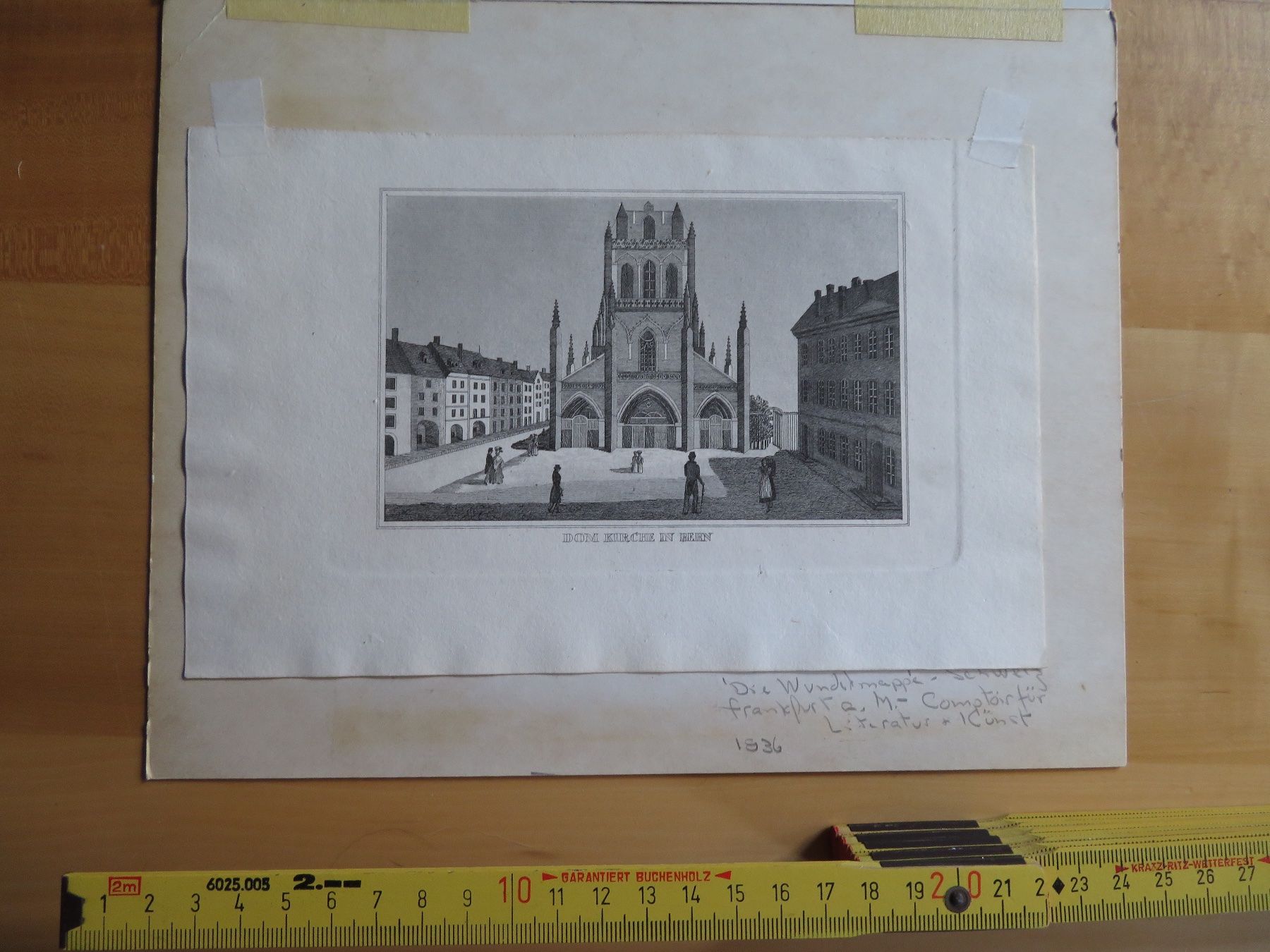 Gravures: Berner Münster – D'occasion à Bern par mordswein 1