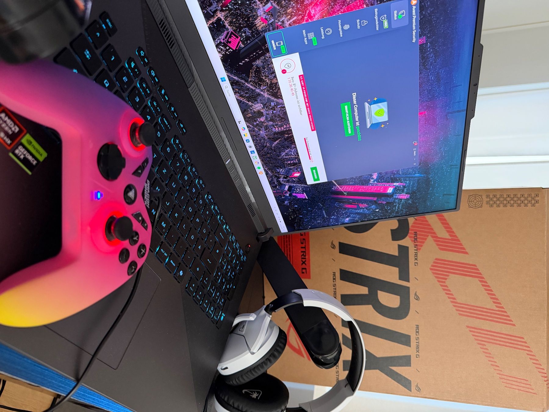Asus Notebook: ASUS ROG Strix Gaming Notebook g18 fast wie neu – Usato da Reiden venduto da rob_7dkf 5