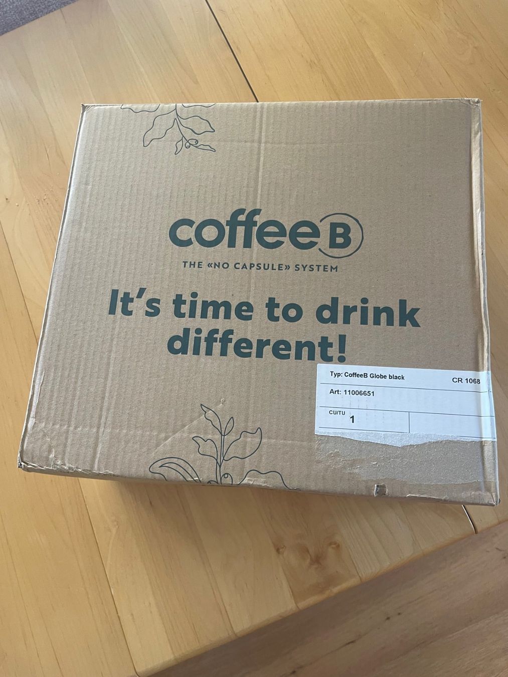 Coffee B Kaffeemaschinen & Espressomaschinen: CoffeeB Globe schwarz, Fabrikneu – Neu und originalverpackt aus Wiedlisbach von Arsmusica 7