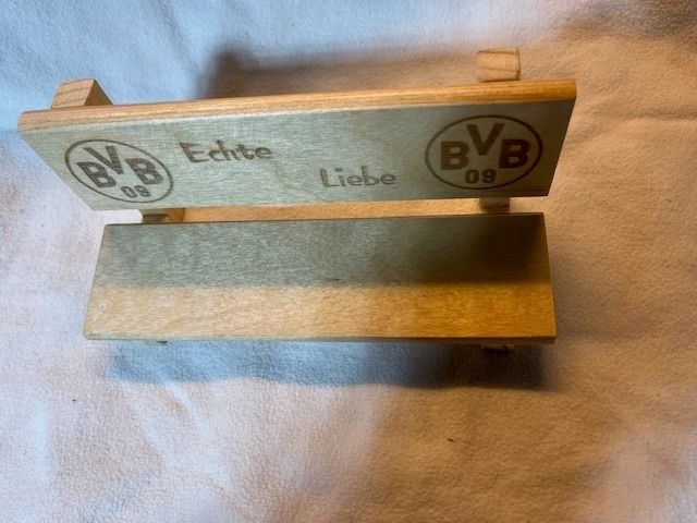 Alle Dekorationen: BVB mini Deko Holzbank Tischdeko aus Holz – Neu (gemäss Beschreibung) aus Naters von juveman 1