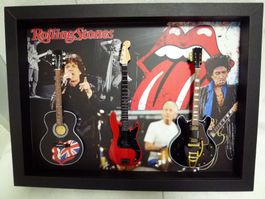 Bild ROLLING STONES, 3Modell Gitarren, Unikat(B.50cmxH.37cm)