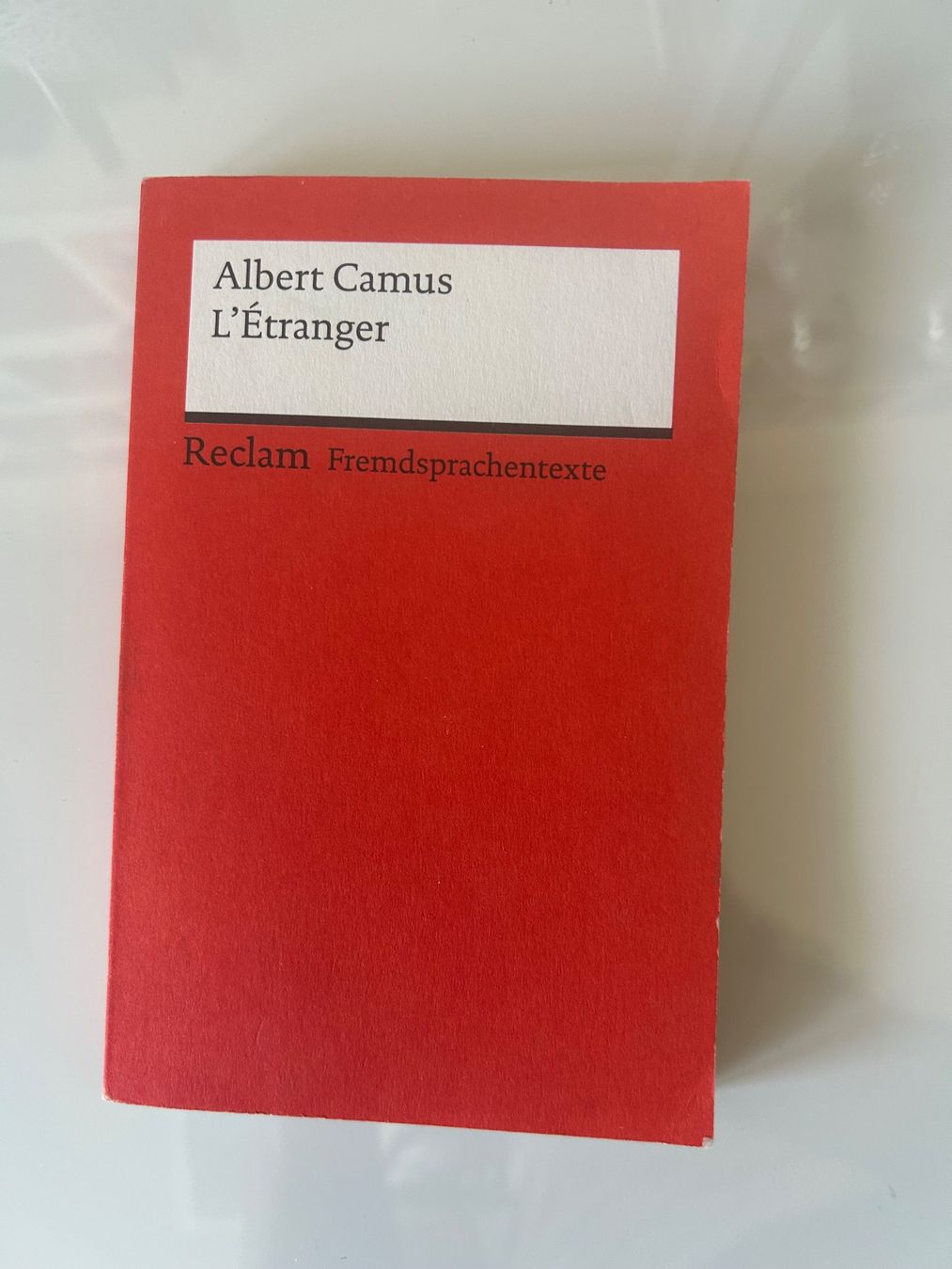 Libri: L'étranger (Albert Camus) – Usato da Birmenstorf AG venduto da Sail13