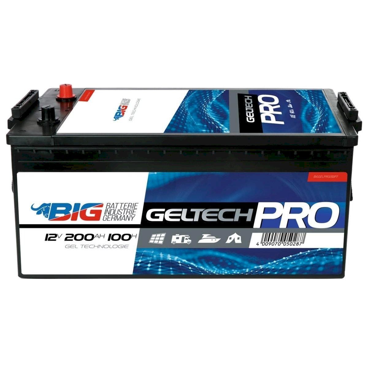 Caricatori & Batterie: BIG GELTECH PRO GEL 12V 200Ah – Nuovo e nell'imballaggio originale da Bottighofen venduto da zaap