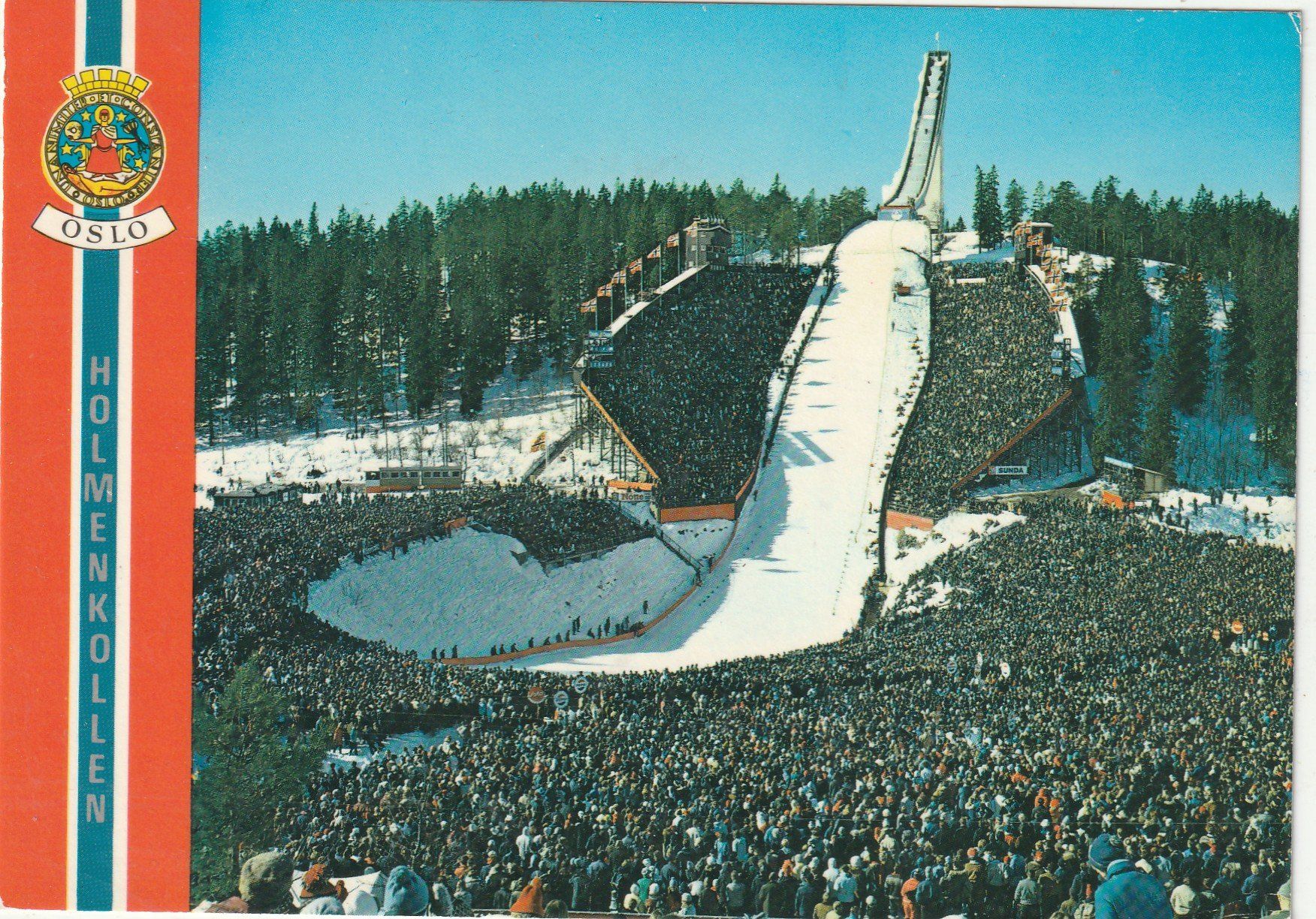 Cartoline postali: Norwegen Skispringen – Usato da Lumbrein venduto da made02
