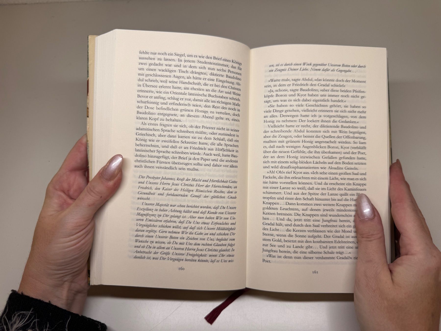 Libri: ROMAN: Umberto Eco, Baudolino – Usato da Grosswangen venduto da Deutsche_Romane 4