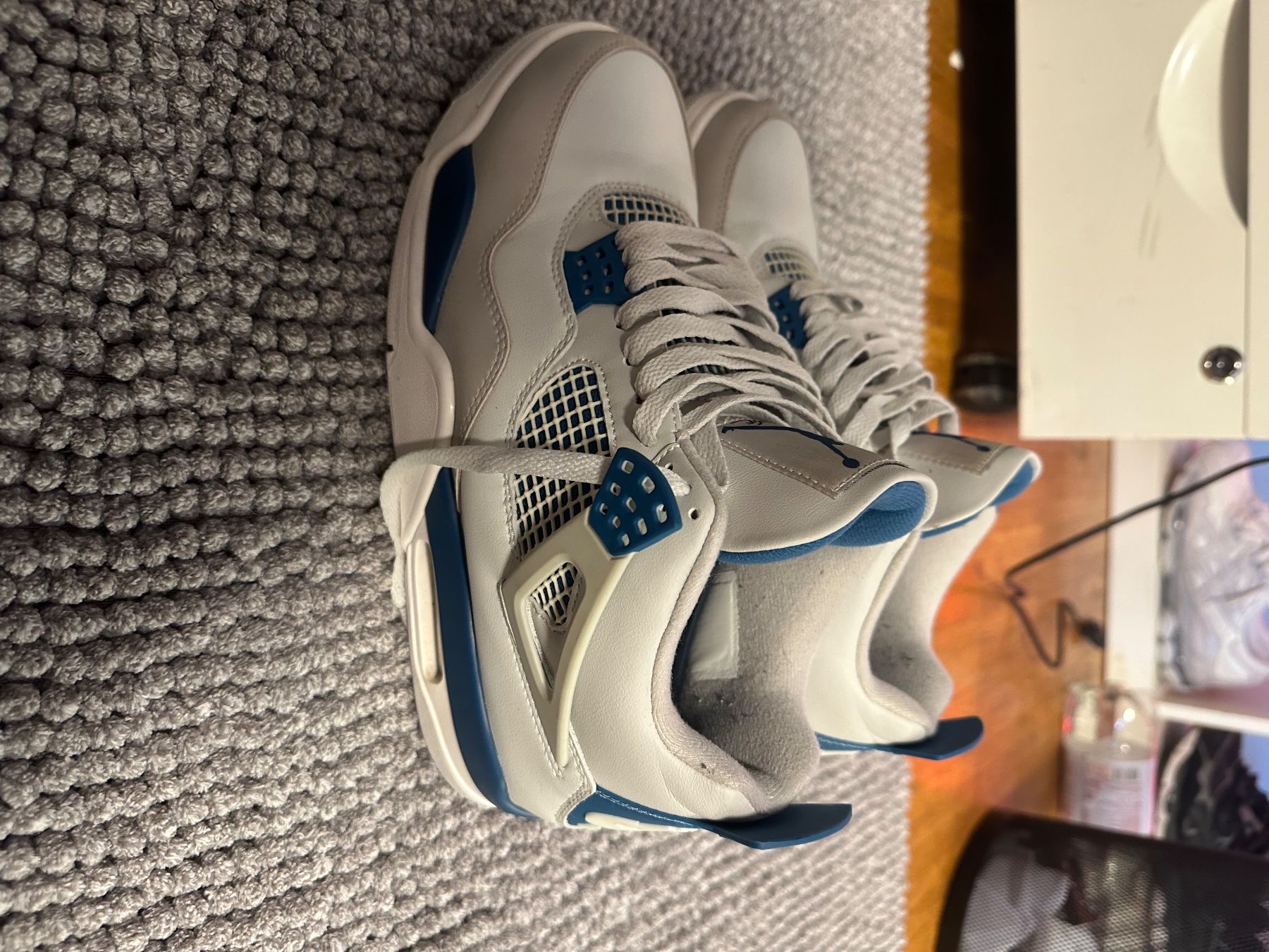 Jordan Scarpe da uomo: Jordan 4 retro Military Blue – Usato da Dübendorf venduto da Lucas200000 4