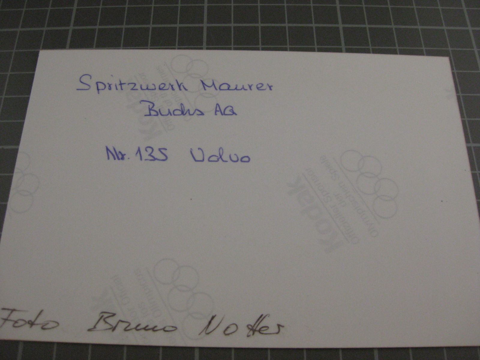 Cartoline postali: Echtfoto BBA Bus – Usato da Malters venduto da Marosko 1