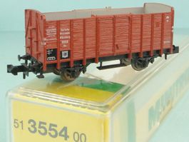 Minitrix 3554 Spur N Hochbord Güterwagen