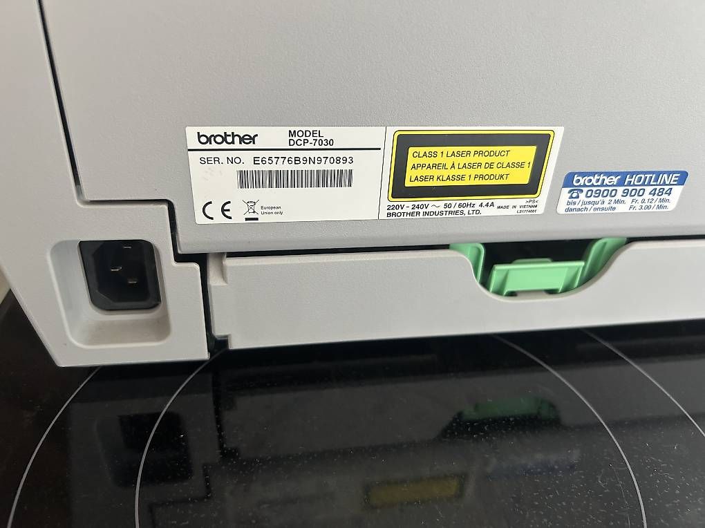 Brother Imprimantes: Laser Drucker von Brother, DCP-7030 – D'occasion à Basel par Maar 1