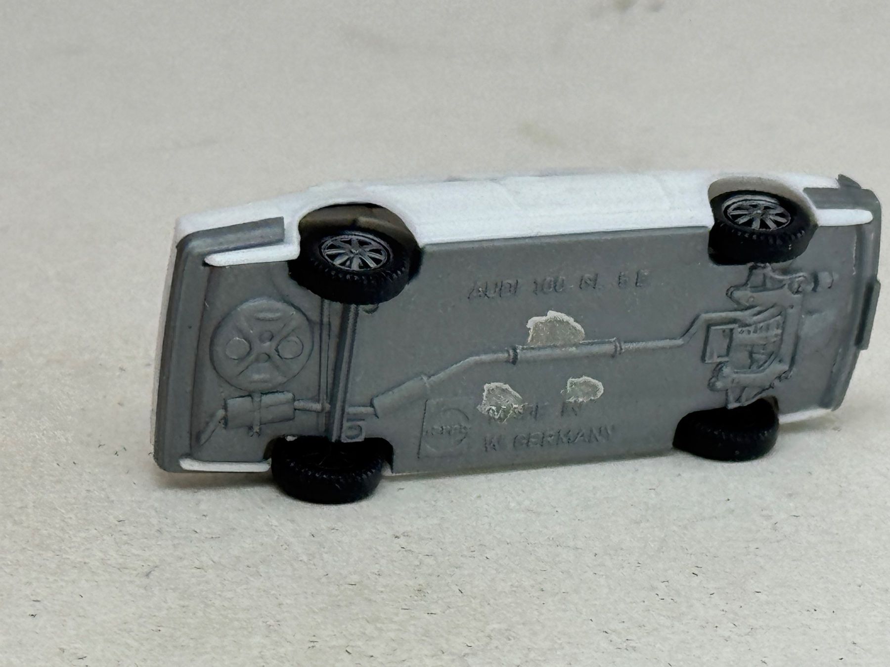 Herpa Modellini d'auto: VE- Herpa Audi 100 weiss – Usato da Elm venduto da Wikmtz 2
