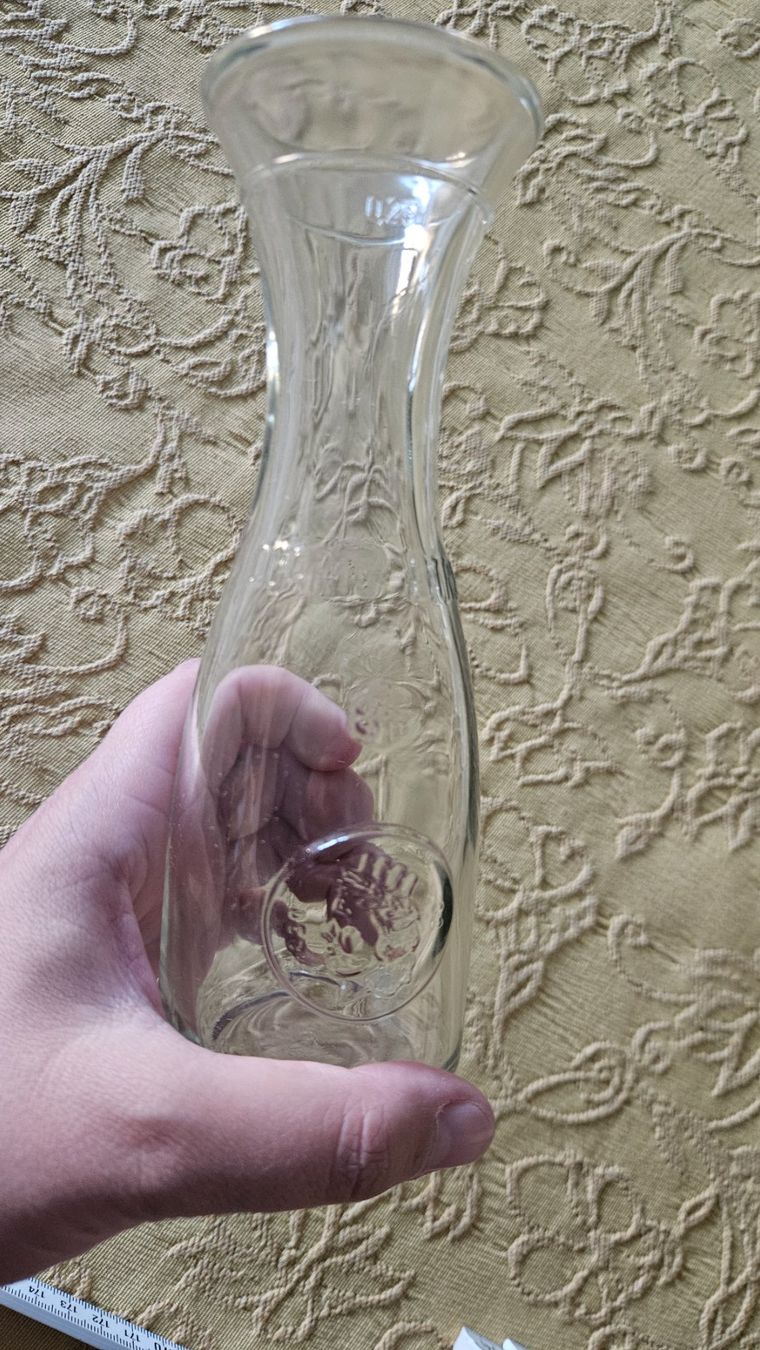 Caraffe: Caraffa in vetro "quarto di litro" – Usato da Melano venduto da H-Sara 1