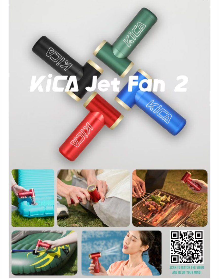 Ventilatori: KICA Jet Fan 2 - Rot – Nuovo e nell'imballaggio originale da Thalwil venduto da kat_d85f 3