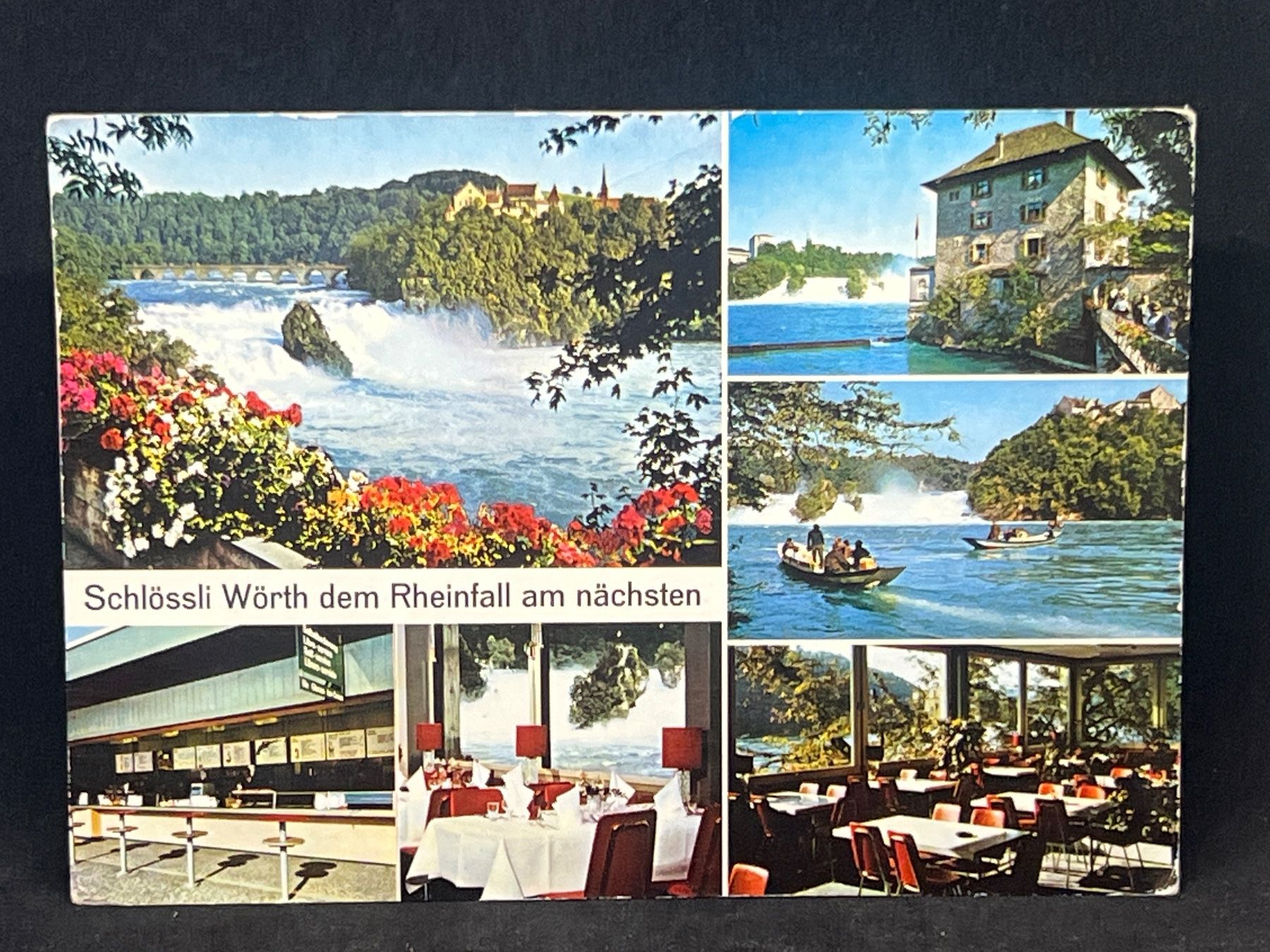 Cartoline postali: Ansichtskarte: Schlössli Wörth am Rheinfall – Usato da Widnau venduto da Brusi9
