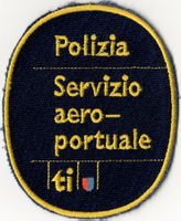 Badge Polizia Cantonale Servizio aero-portuale