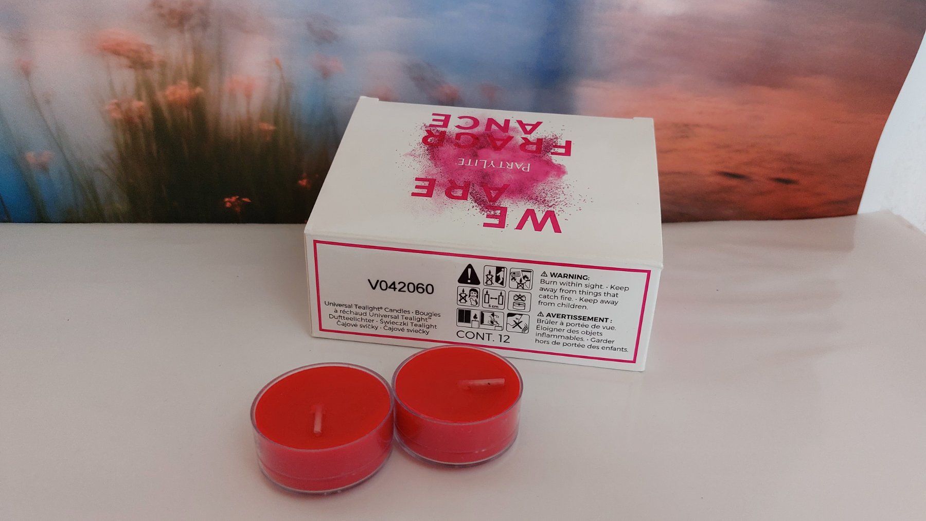 Partylite Kerzen: 12 Teelichter  Wilde Waldbeere – Neu und originalverpackt aus Frauenkappelen von Sunneschy00