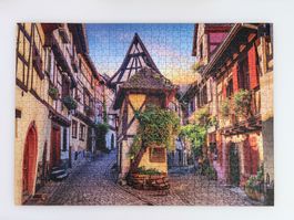 Puzzle Eguisheim, Elsass  Frankreich, 1000 Teile