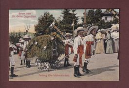 ST. GALLEN - Jugendfest - Festzug - Waisenkinder - 1908