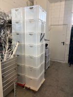 5x Behälter Rotho Kunststoff stapelbar transparent gebraucht