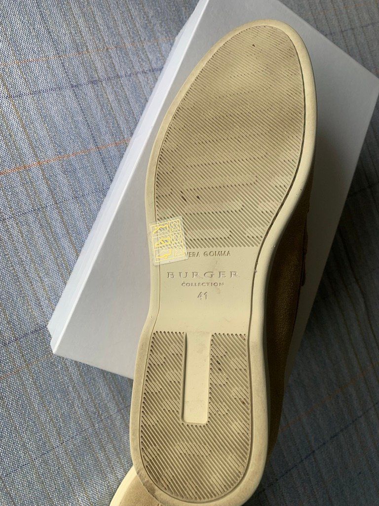 Damenschuhe: BURGER Loafers aus Velourleder – Gebraucht aus Oberrieden von rhidybli 4