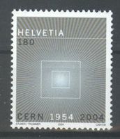 2004, Sondermarke 50 Jahre CERN ** (1)