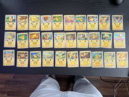 Alle 30 Pikachu Karten vom 30th Celebration Englisch