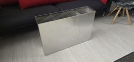 Chromstahl Blumentopf 80x55x20