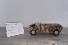 Militär Kübelwagen VW Typ 82 1:24 Gonio? / aus Metall
