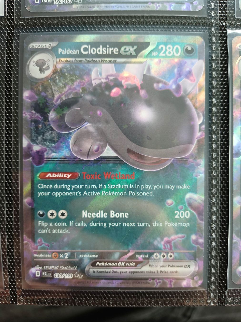 Pokémon Sammelbilder & Trading cards: Paldean Clodsire ex – Gebraucht aus Altstätten SG von GGsGameshop