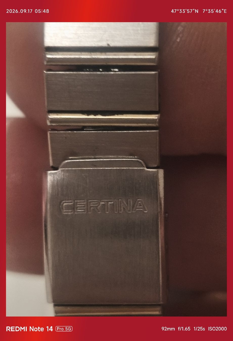 Certina Orologi: Certina Damen Uhr 18cm – Usato da Basel venduto da Meda.moja 4