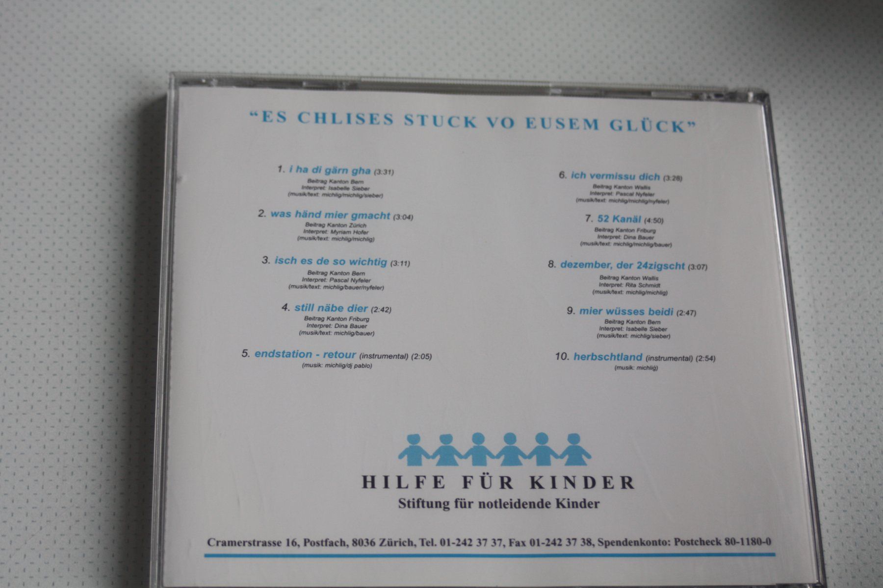 CD: CD "Es chlises Stück vo eusem Glück" – Usato da Wettingen venduto da Licht08 1