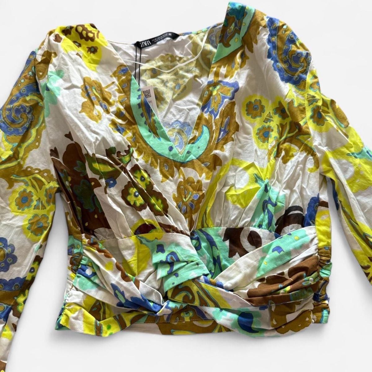 Zara Top: Zara Long Sleeve Top – Nuovo e nell'imballaggio originale da Basel venduto da 1moonstar 4