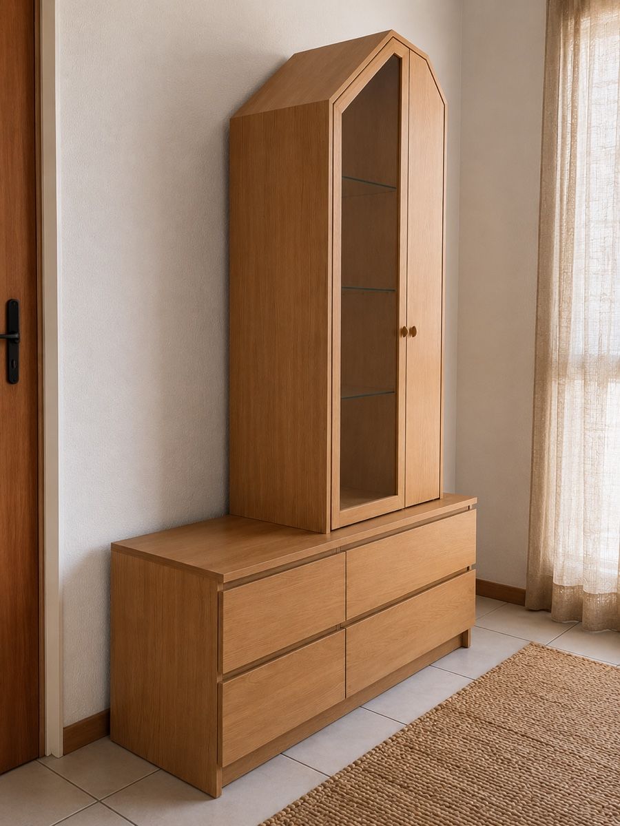 Büffets: Meuble Design Style Japandi – Pièce Unique – Neu (gemäss Beschreibung) aus St. Antoni von nup_ch9n 1