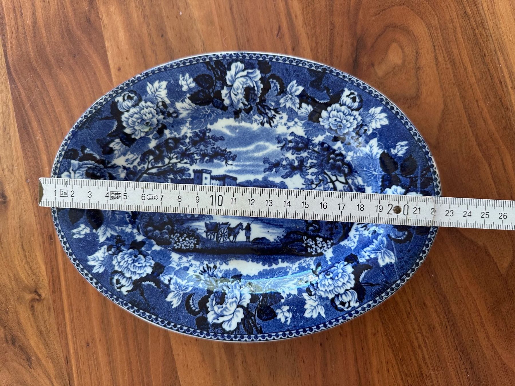 Wedgwood Piatti di portata: Wedgwood Etruria "Landscape" Servierplatte, 1891 – Usato da Bürglen UR venduto da Amdeko 3
