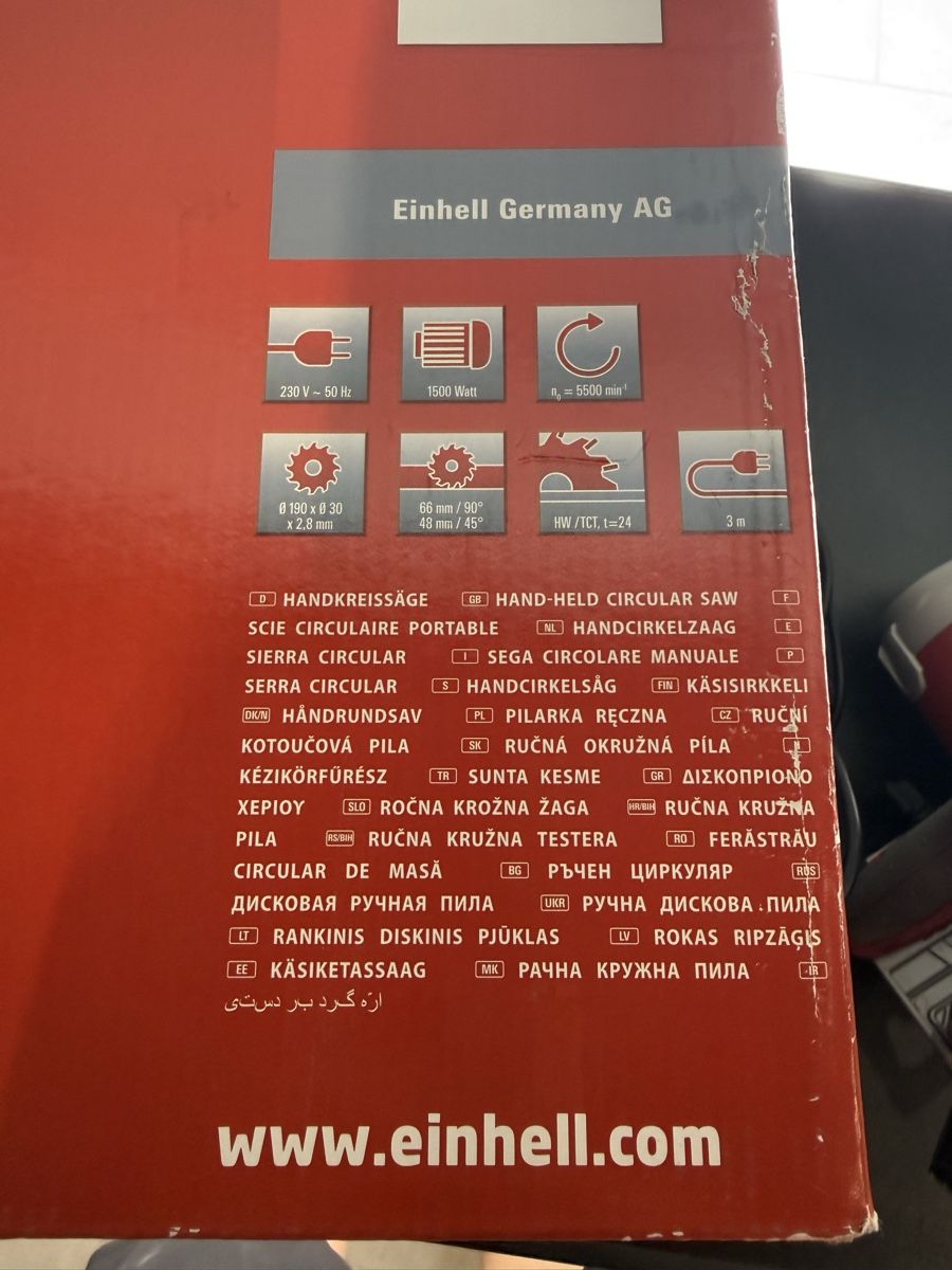 Einhell Seghe: Einhell Kreissäge – Usato da Büsserach venduto da Schildi1989 3