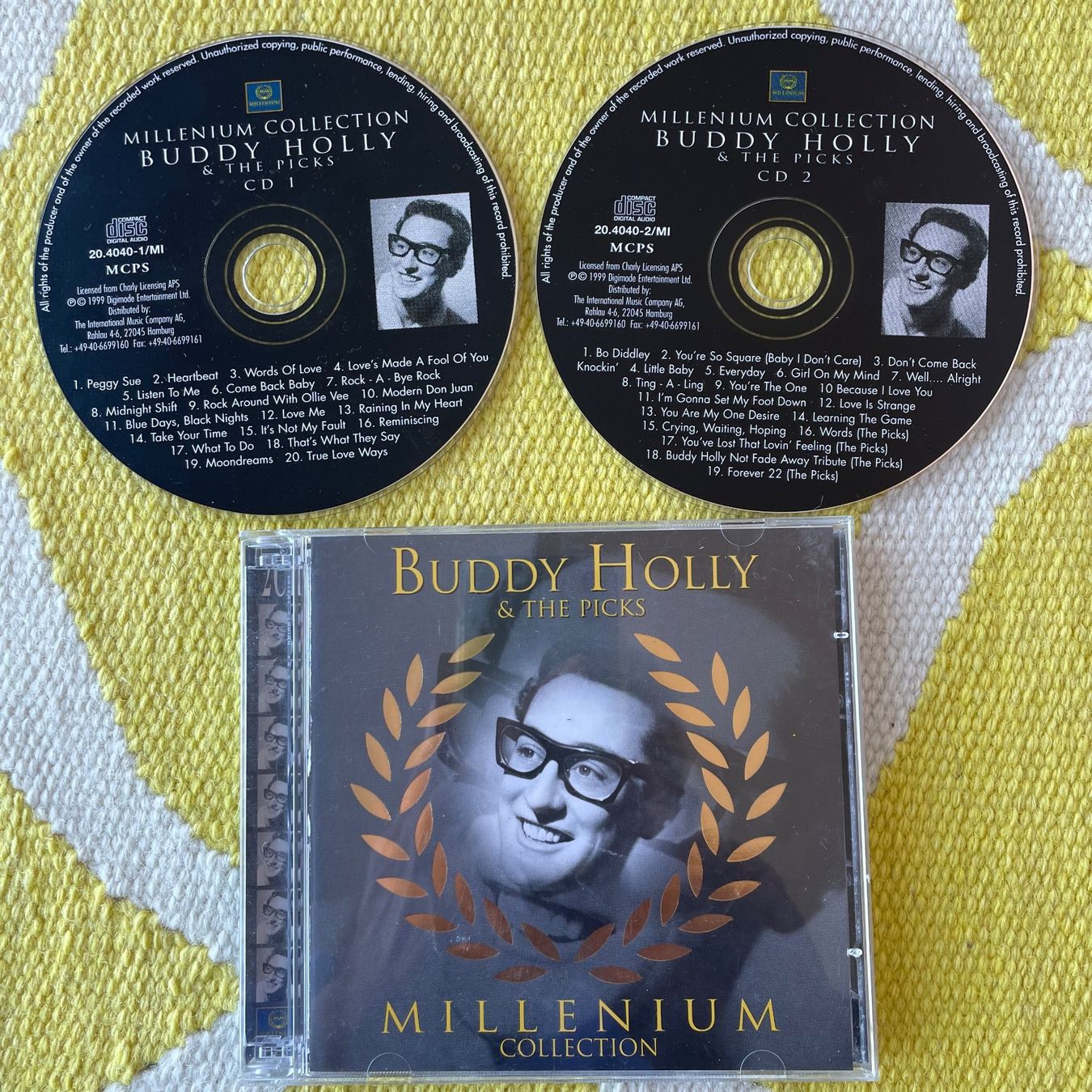 CDs: BUDDY HOLLY-2CD MILLENIUM COLLECTION – Gebraucht aus Rorschacherberg von CD-Roli