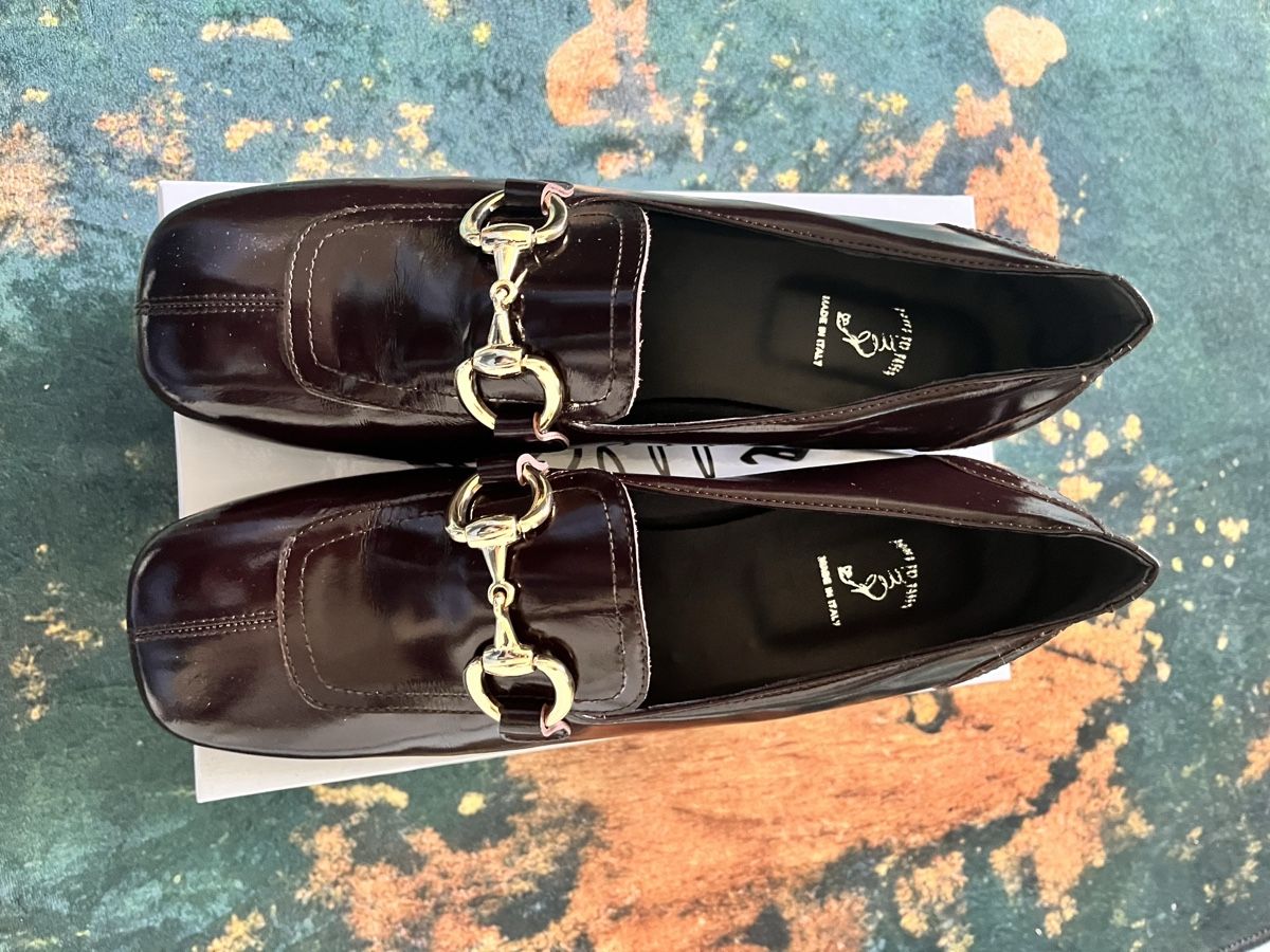 Scarpe da donna: Elegante, Bordeaux Echtleder Loafer, – Nuovo e nell'imballaggio originale da Hochdorf venduto da Forestgreen 1
