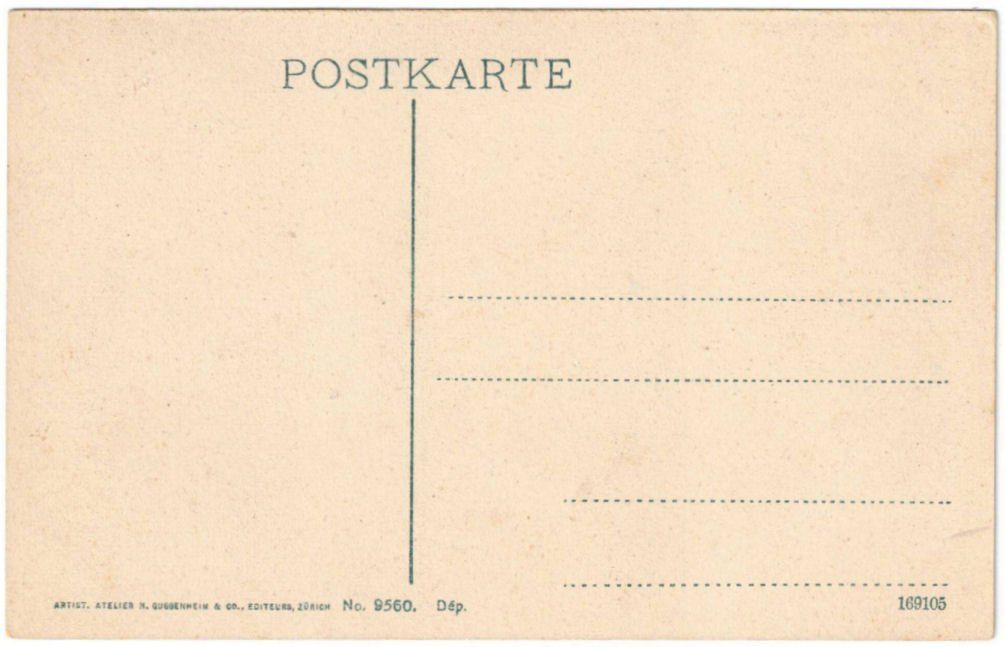 Cartoline postali: Zürich - Dolder mit Standseilbahn – Usato da Binningen venduto da Mountainrider 1