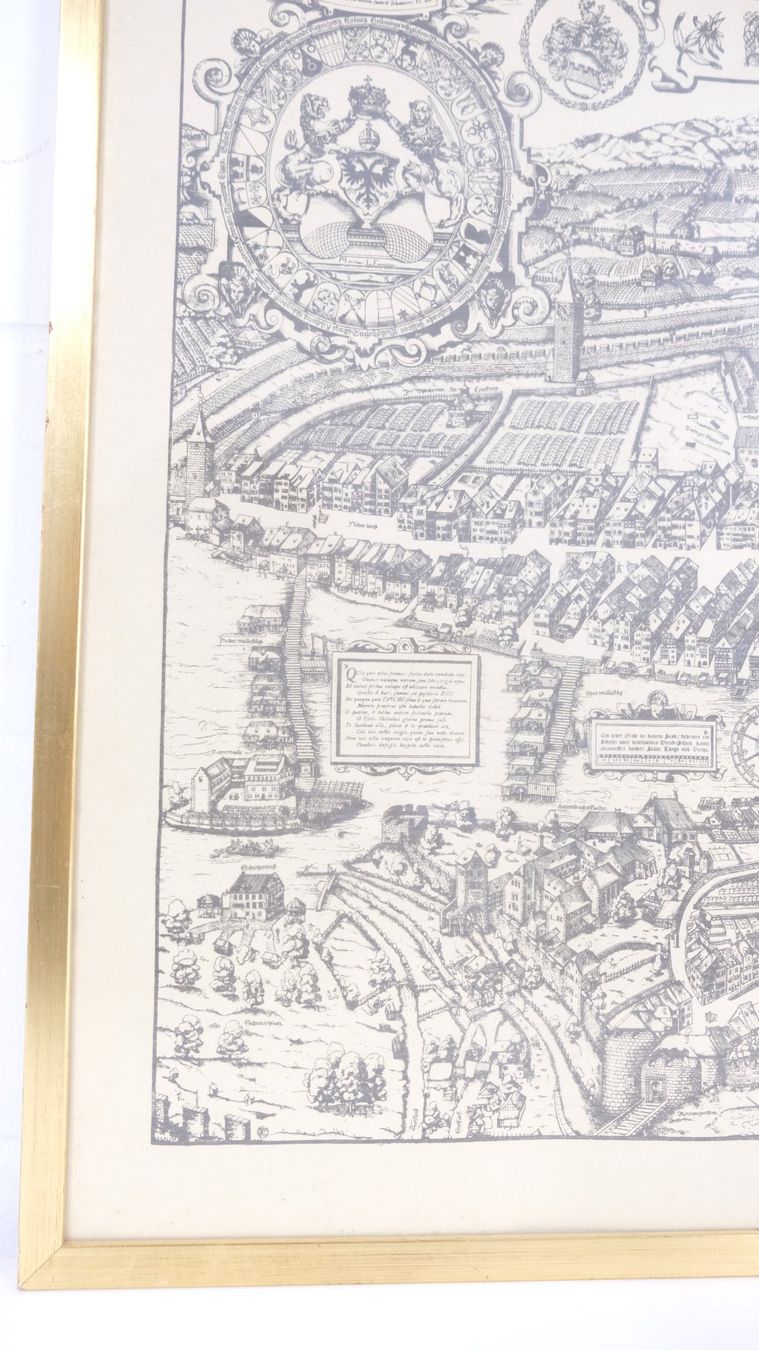 Cartine & Atlanti: Murerplan 1576 - Zürich Stadtplan – Usato da Volketswil venduto da brockipfannenstil 3
