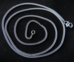 BALESTRA Silber 925 Panzer Halskette 50 cm / 1,75 mm