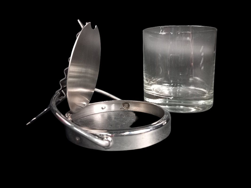 Zuckerdosen: Glasbehälter mit Deckel "Huhn" – Gebraucht aus Hünenberg von Restwert_Zug 1